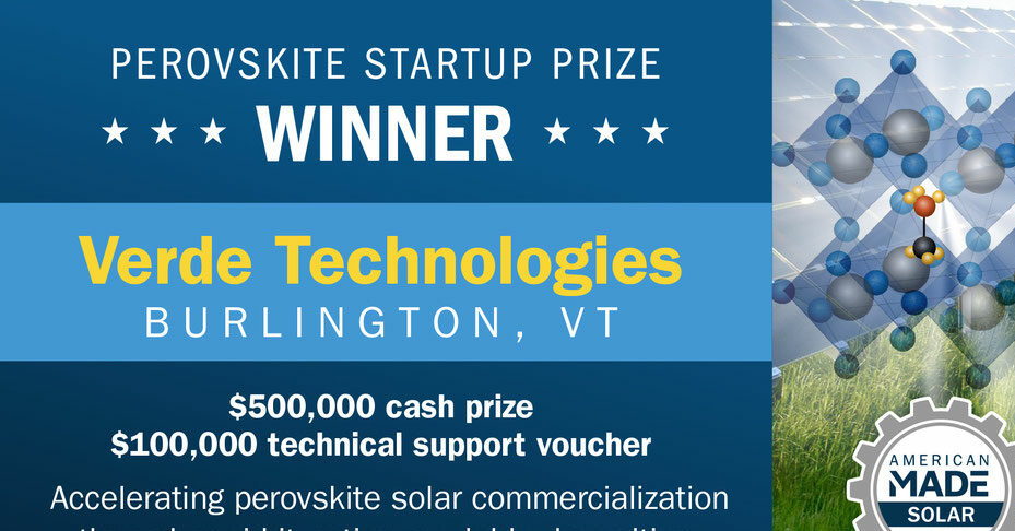 verde perovskite prize liftoff winner banner